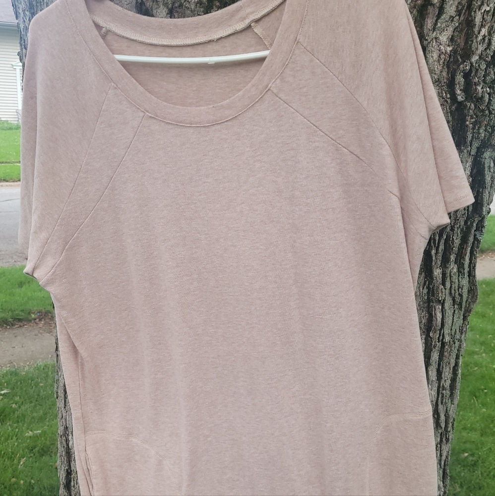 Sweatshirt dress XXL, long sweatshirt, short sleeve sweatshirt dress, xxl tunic